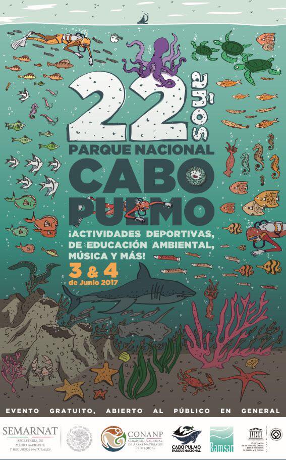 Celebración del 22° aniversario del parque nacional Cabo Pulmo