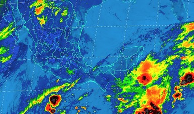 En regiones de Chiapas y Oaxaca se esperan fuertes tormentas