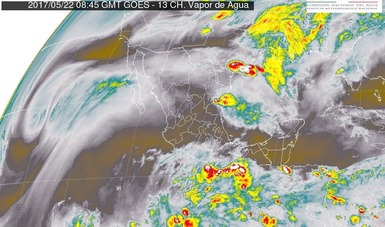 Se esperan tormentas en distintas regiones del país