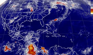 Se esperan tormentas muy fuertes al sur del país
