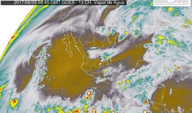 Se pronostican fuertes tormentas para el sureste del país
