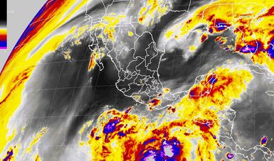 Campeche y Quintana Roo, con tormentas muy fuertes
