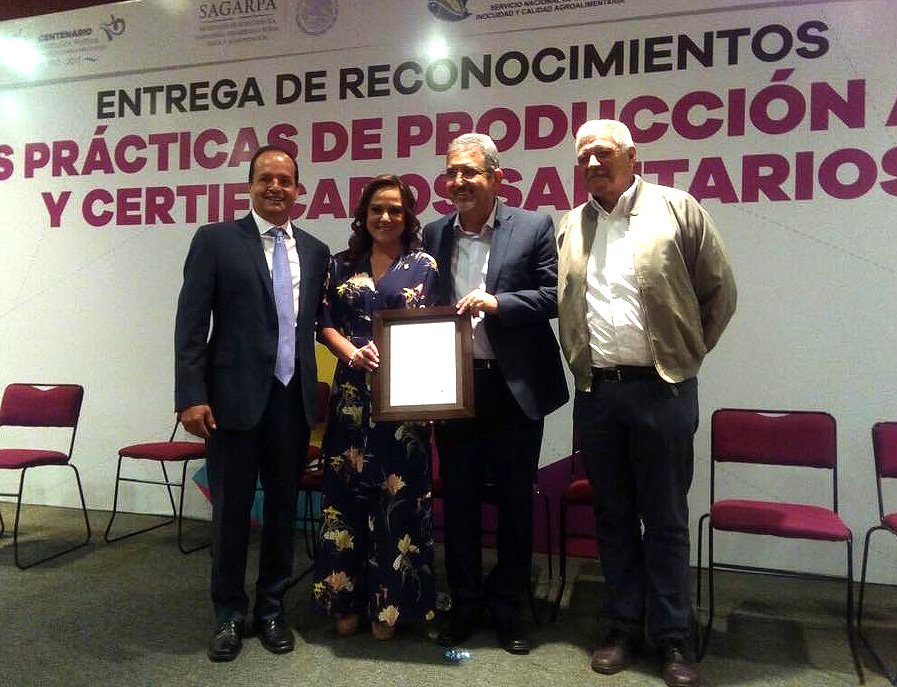 Centro de Producción e Investigación Pesquera y Acuícola El Infiernillo, recibe certificado sanitario de gobierno de México
