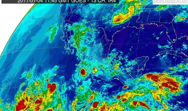 Tormentas muy fuertes se esperan para el centro del país
