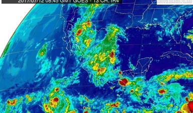 Tormentas muy fuertes se prevén en distintas zonas del país