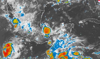 Tormentas intensas se pronostican para el occidente, sur y sureste del país