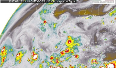 Tormentas intensas se prevén para varias entidades del país
