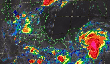Se esperan tormentas intensas en el sureste del país
