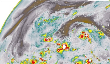 Tormentas intensas serán ocasionadas por Franklin en el sur y sureste del país