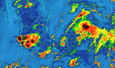 Tormentas intensas se pronostican para el sureste del país