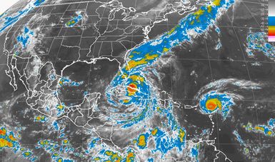 Tormentas intensas se prevén en el sur del país