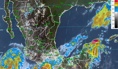 Tormentas intensas se prevén para el occidente el territorio nacional