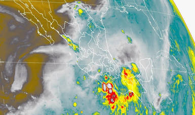 Tormentas intensas se prevén para el sur del territorio nacional