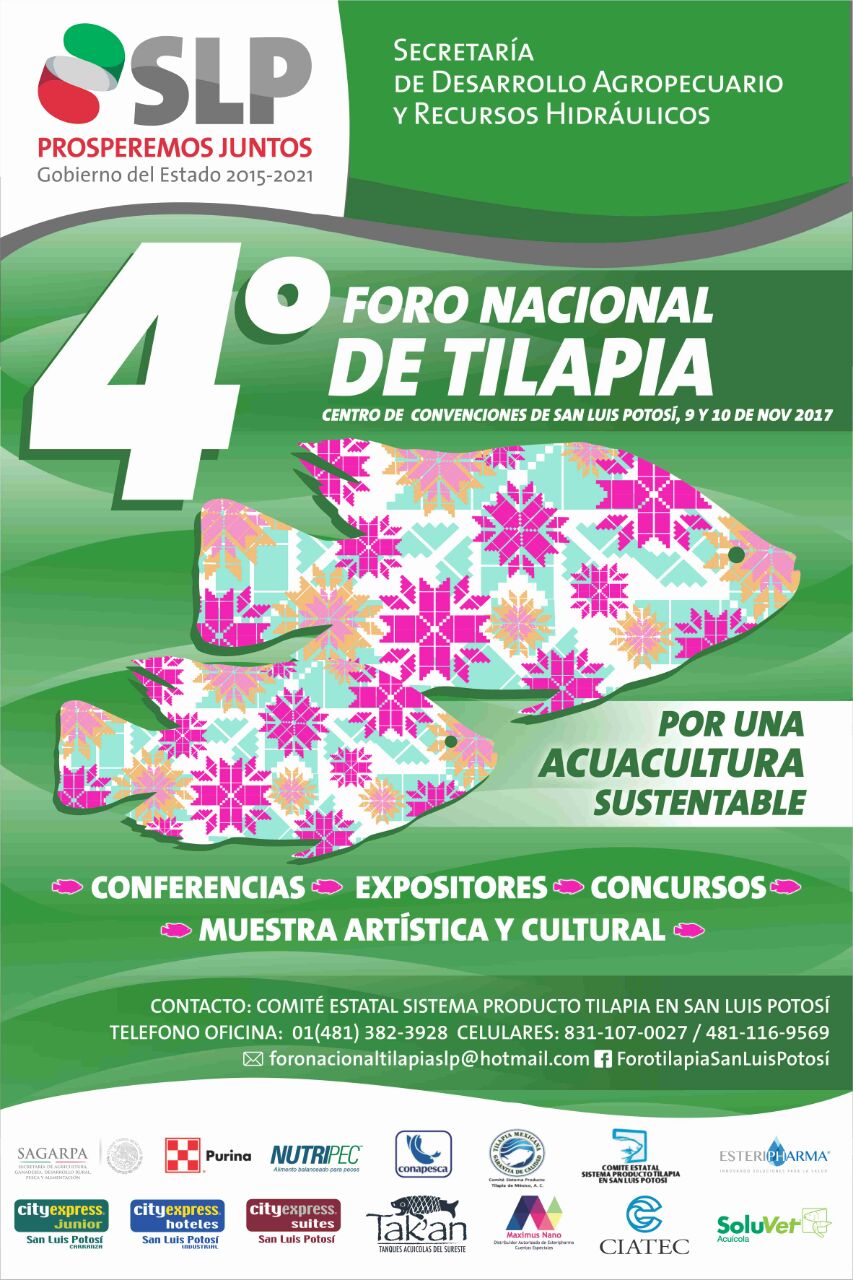 4° Foro Nacional de Tilapia en San Luis Potosí