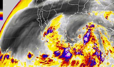 Tormentas intensas se esperan para el sureste del país