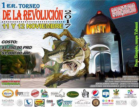 Primer tornero de la Revolución 2017 en Tzibanzá, Querétaro, presa Zimapán