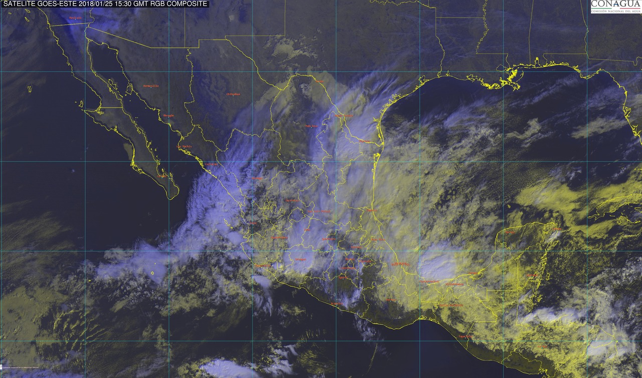 Tormentas torrenciales en Veracruz y e intensas en Oaxaca, Chiapas y Tabasco: llueve en Michoacán