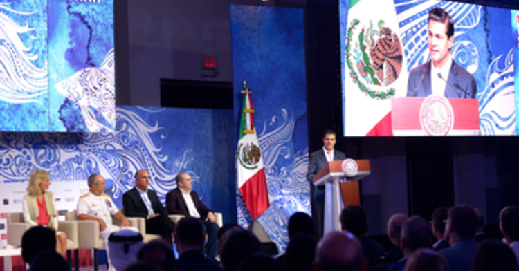 Es urgente la protección de océanos y mares: Enrique Peña Nieto en la Cumbre Mundial del Océano 2018