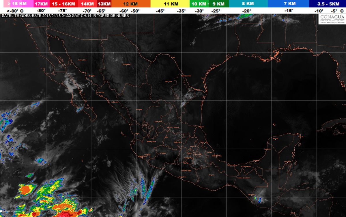 Se prevén temperaturas máximas de 40 a 45 grados Celsius en siete entidades de México