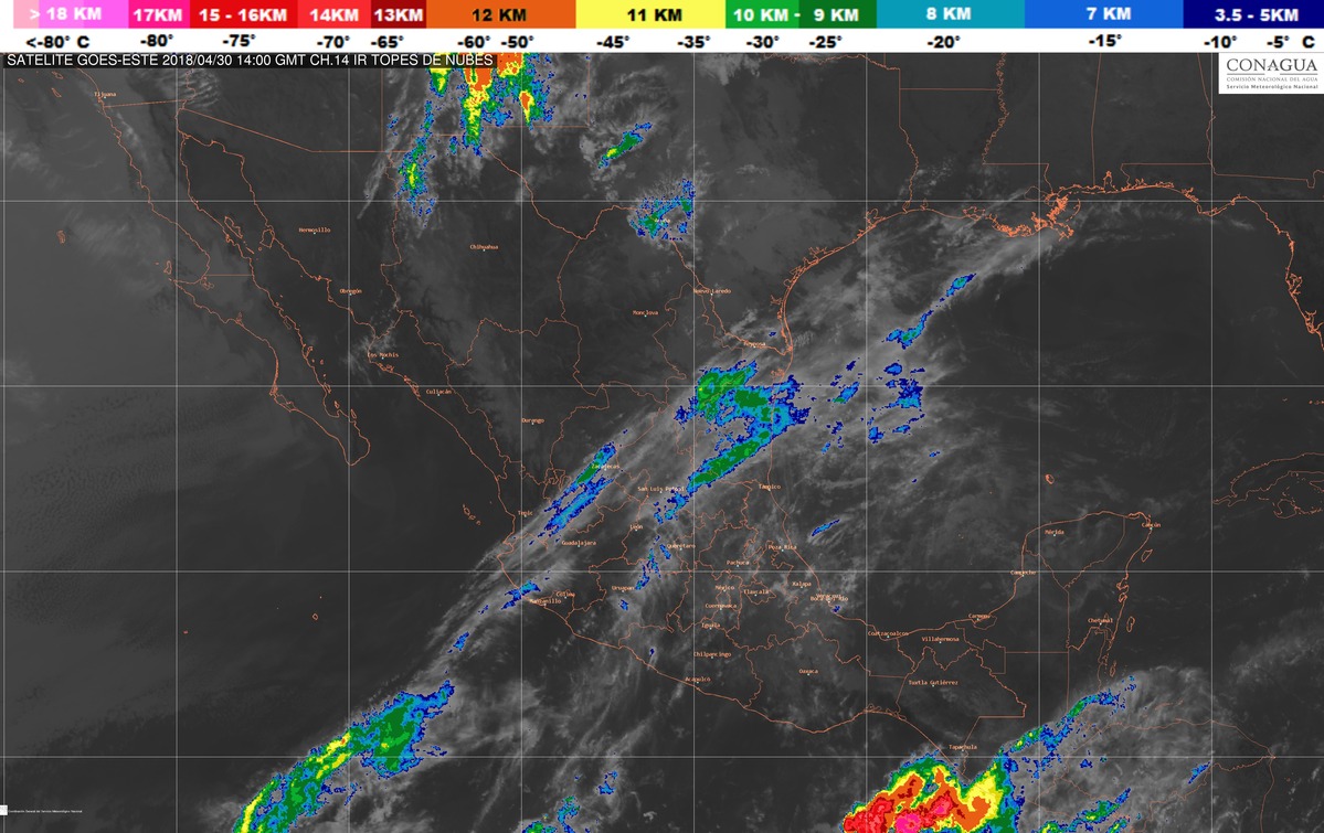 Se prevén vientos fuertes con rachas superiores a 60 km/h y posibles torbellinos en Coahuila y Nuevo León