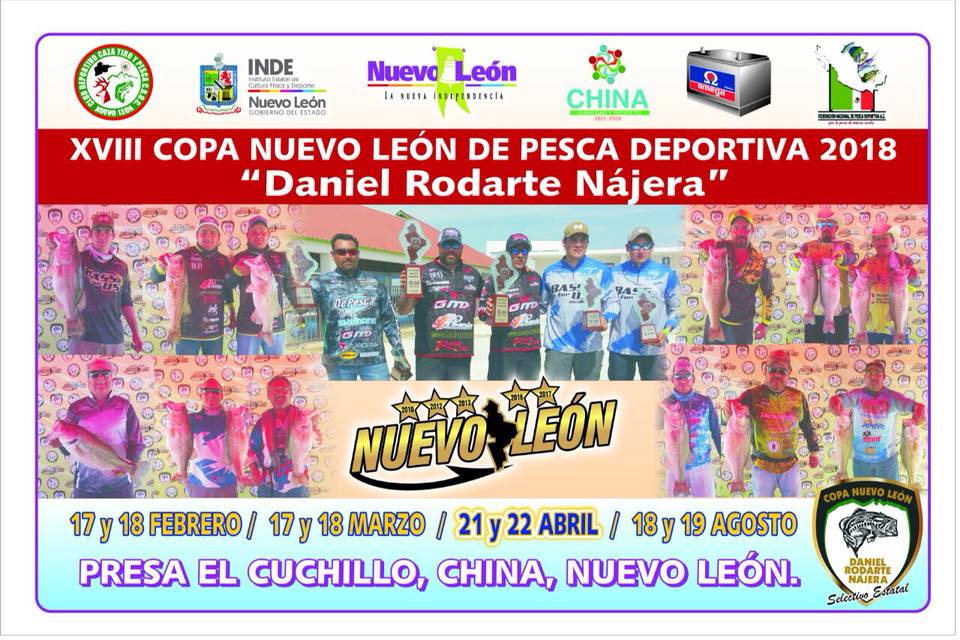 XVIII Copa Nuevo León de pesca deportiva 2018