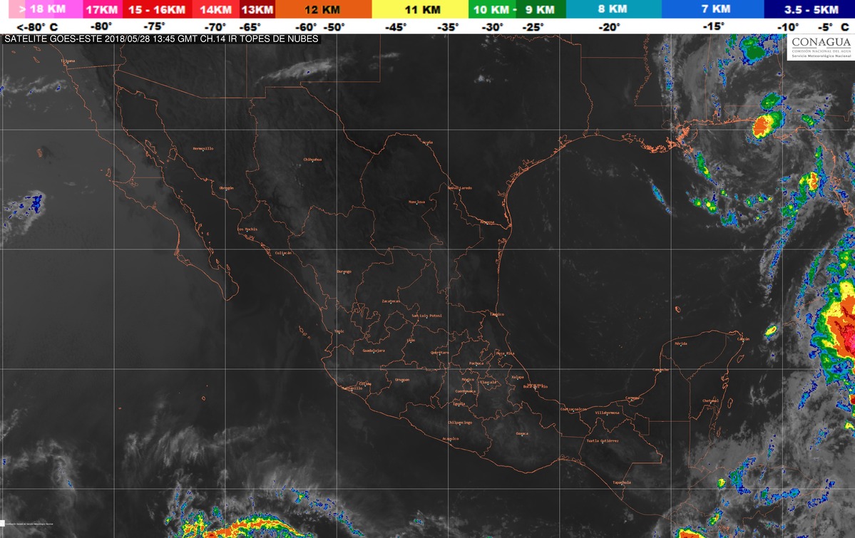 Onda de calor generará temperaturas superiores a 35 grados Celsius en 25 entidades de México