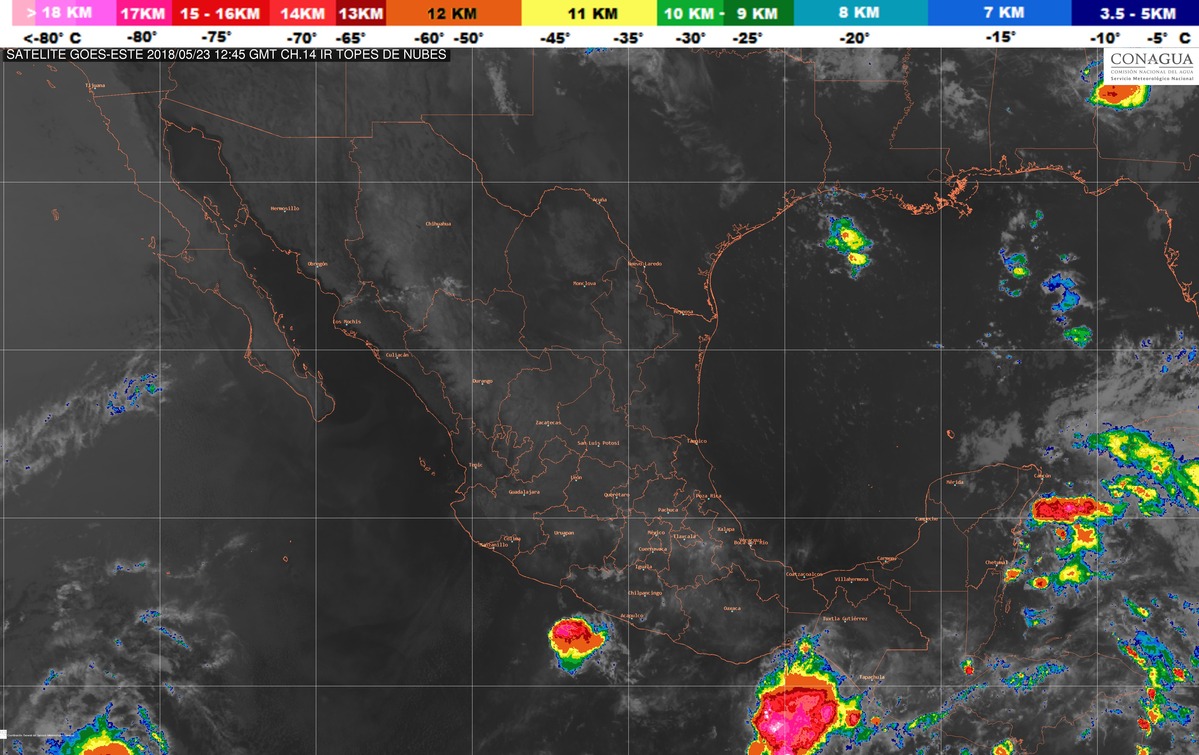 Durante las próximas horas, onda de calor generará temperaturas mayores a 35 grados Celsius en 26 entidades de México