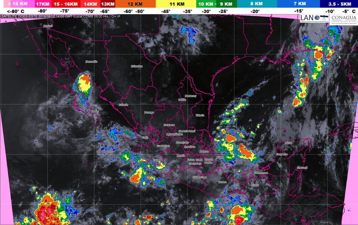 Prevén temperaturas que podrían superar 40 grados Celsius en el noroeste, el norte y el noreste de México