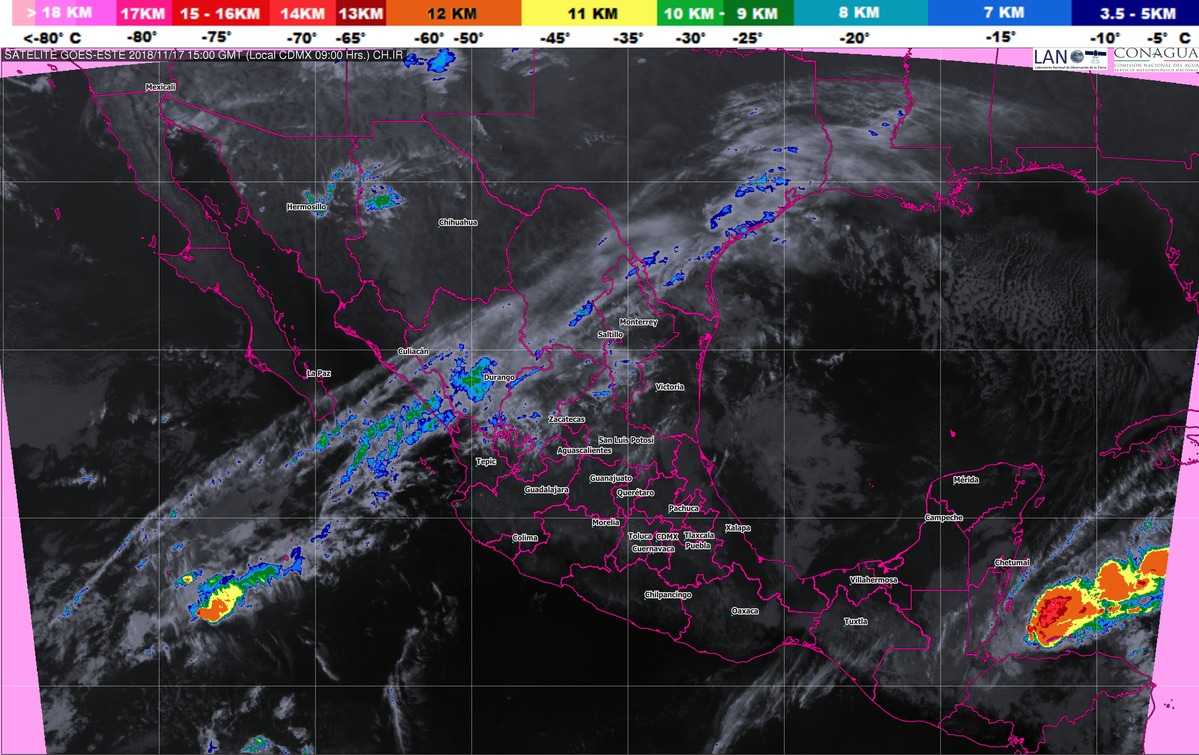 Se estima un gradual ascenso de las temperaturas diurnas y bajo potencial de lluvias
