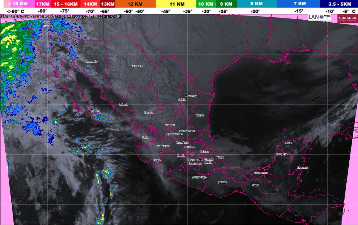 Se pronostican nevadas para la sierra de Baja California