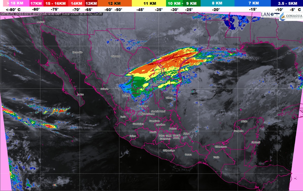 Posible nevada o aguanieve se prevé en las zonas altas de Nuevo León, durante este sábado