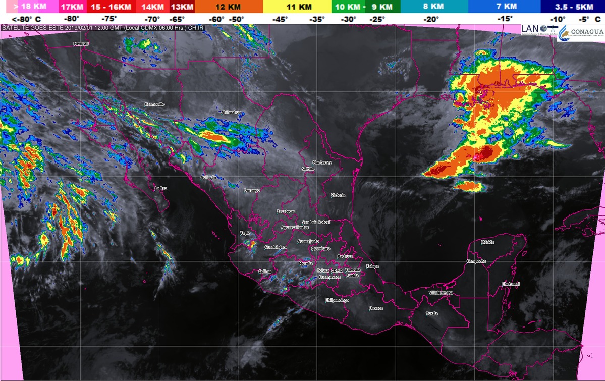 Pronostican ambiente muy frío en el noroeste y el norte de México