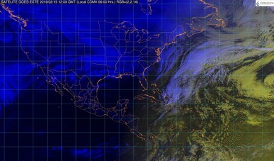 Condiciones meteorológicas estables y secas, bajo potencial de lluvias e incremento de temperaturas diurnas