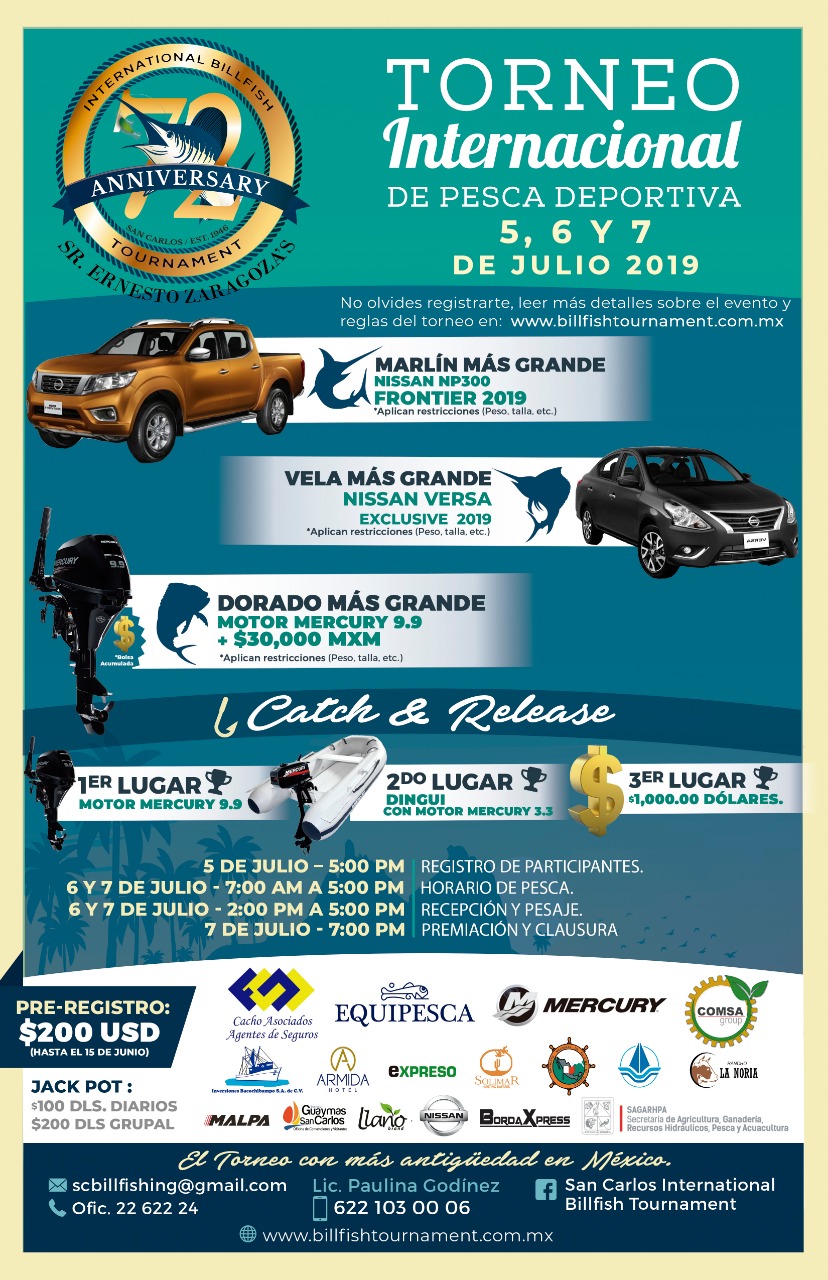 72 International Billfish Tournament, torneo internacional de pesca deportiva