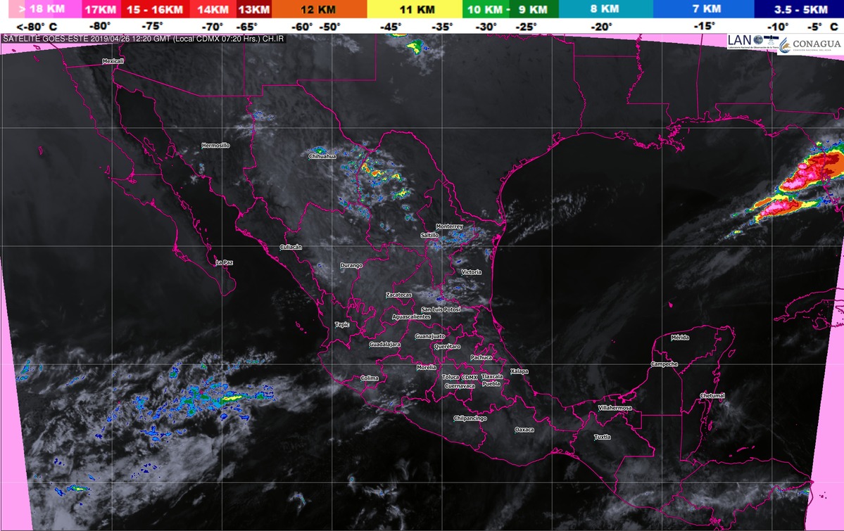 Viento con rachas superiores a 50 kilómetros por hora se prevé en el Istmo y el Golfo de Tehuantepec
