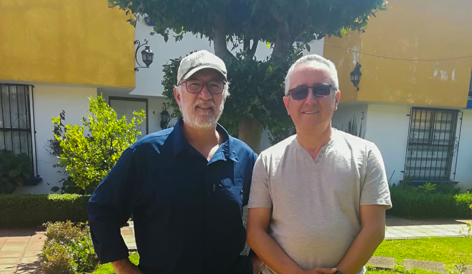 Mi amigo Adolfo Suárez, presidente el club de pesca Lobinero de Morelia, estuvo en el estudio de Pesca en Directo