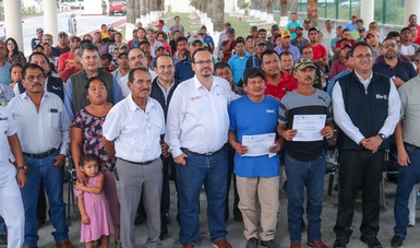 Entregan incentivos por más de 13 millones de pesos del programa Modernización de Embarcaciones Menores