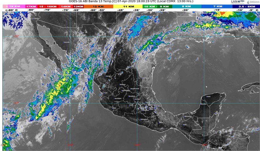 Habrá nevadas en las sierras de San Pedro Mártir y La Rumorosa, en Baja California