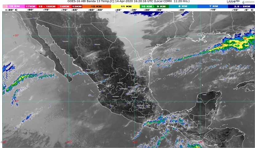 ¡Se calienta México! Temperaturas de más de 35 °C en 21 entidades, debido a onda de calor