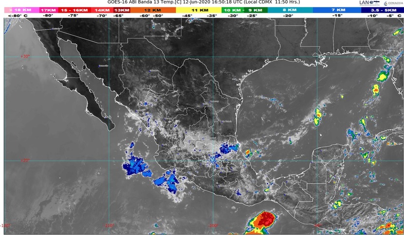 ¡Siguen las lluvias! Con agua: Chiapas, Oaxaca, Puebla, Tabasco y Veracruz