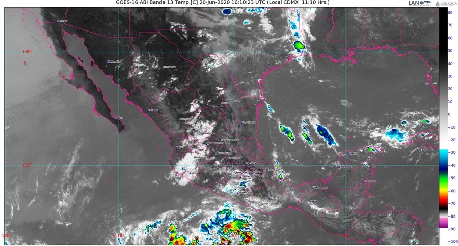Onda Tropical 6 y canal de baja presión provocarán lluvias intensas en Oaxaca y sur de Veracruz
