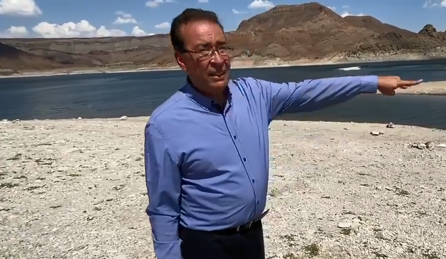 El diputado Mario Mata denuncia ecocidio en la presa El Granero, en Chihuahua, por uso de agua para pago de deuda con EUA