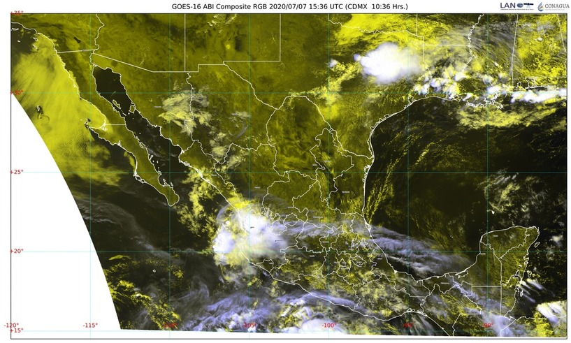 Alerta en el Pacífico por proximidad de tormenta tropical Cristina; ocasionará lluvias intensas en Michoacán, Guerrero y Oaxaca