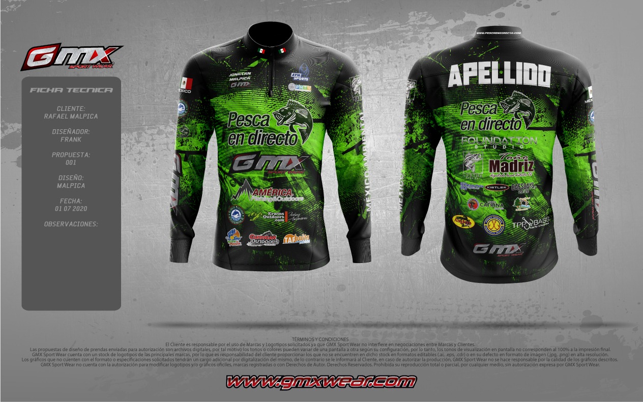 GMX Sport Wear y Pesca en Directo, juntos