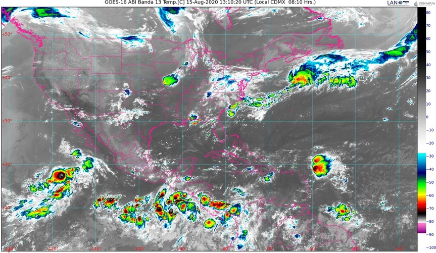 ¡A protegerse! Lluvias muy fuertes para Chiapas, Guerrero, Oaxaca y Veracruz