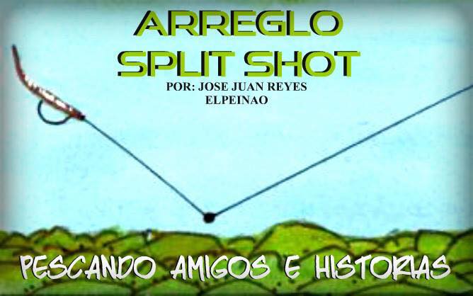 Split shot para pesca de lobina