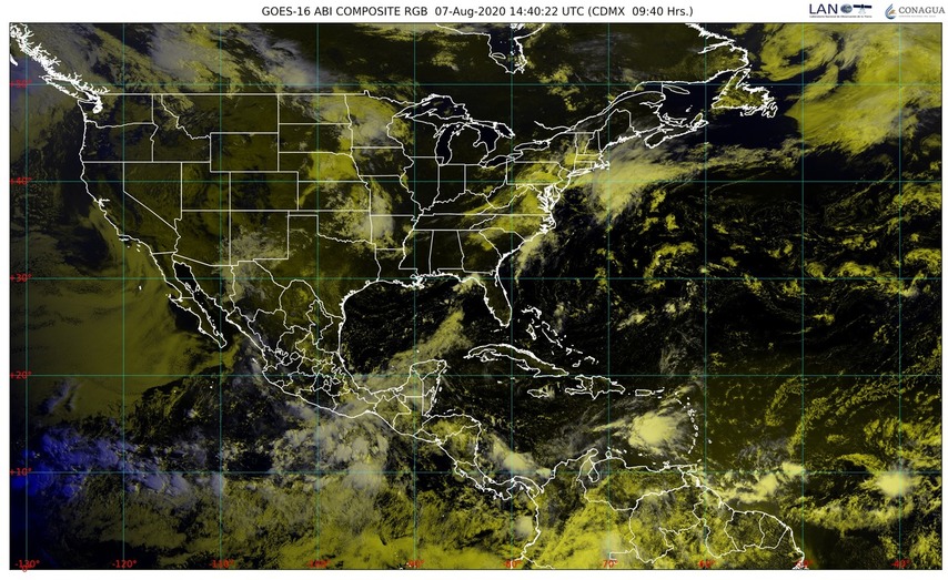 Onda tropical 25 provoca lluvias intensas en Chiapas, Guerrero, Oaxaca y Veracruz