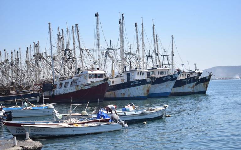 Paralizadas, las actividades pesqueras en el puerto de Mazatlán