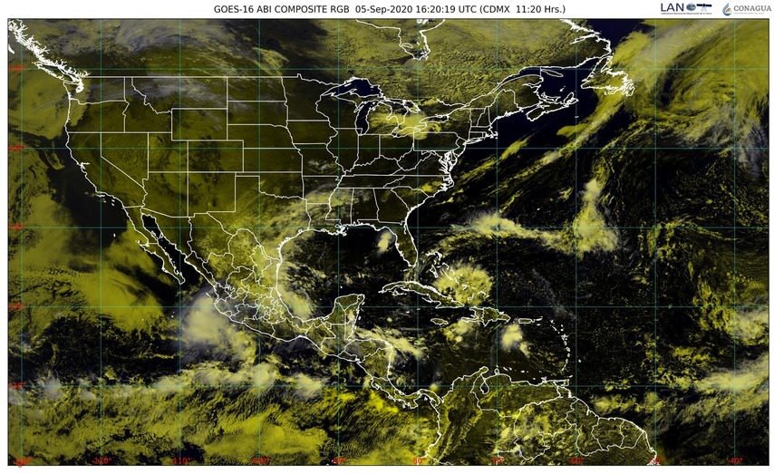 Lluvias torrenciales para Oaxaca, Puebla y Veracruz; en BC y Sonora, temperaturas de 45 a 50 °C