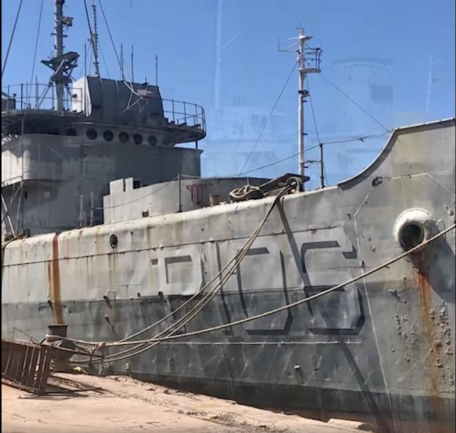 Gestionan hundimiento de buque de la SEMAR en San Carlos, para crear arrecife artificial